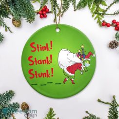 Grinch Hand Christmas Stink Stank Stunk Ornament