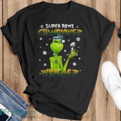 Grinch Who Me Super Bowl Champions Green Bay Packers T-Shirt Product Photo 1