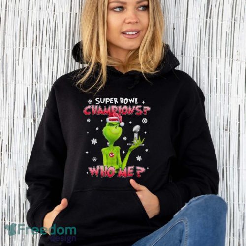 Grinch Who Me Super Bowl Champions Kansas City Chiefs T-Shirt Product Photo 4