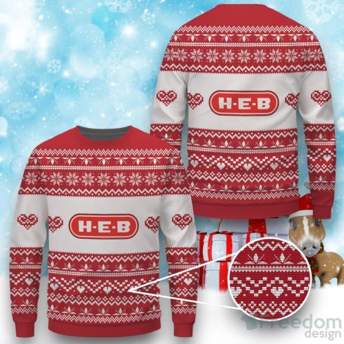 H-E-B Ugly Christmas Sweater, Xmas Gift Ideas For Men Women Product Photo 1