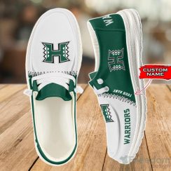 Hawaii Rainbow Warriors Loafer Shoes Custom Name For Men Women