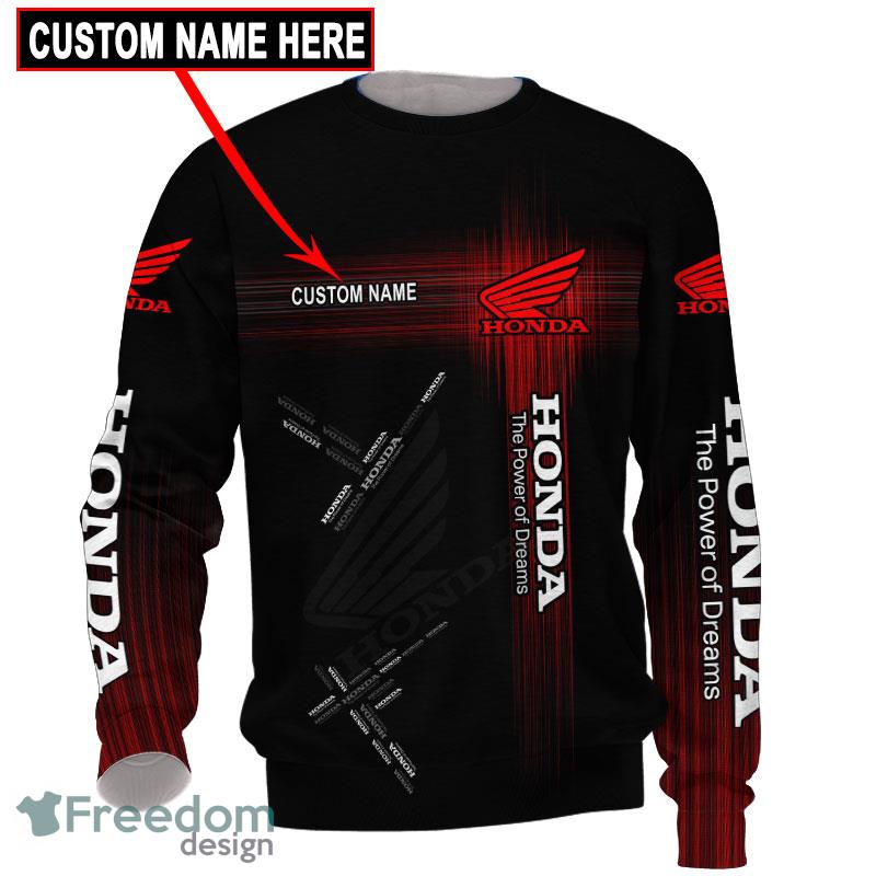 Honda Skull Sunset 3D Hoodie Sweatshirt T Shirt Full Over Print