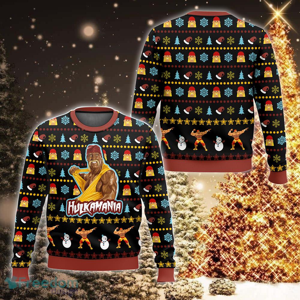 Hulkamania christmas outlet sweater