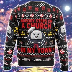 In My Town Ghost Busters Ugly Christmas Sweater Cute Funny Gift For Men And Women - In My Town Ghost Busters Ugly Christmas Sweater_2