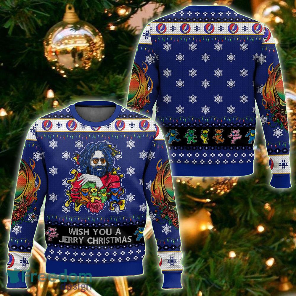 Jerry garcia hot sale christmas sweater