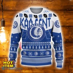 KAA Gent 3D Ugly Christmas Sweater Christmas Holiday Gift Custom Name For Sport Team Product Photo 2