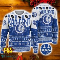 KAA Gent 3D Ugly Christmas Sweater Christmas Holiday Gift Custom Name For Sport Team Product Photo 1