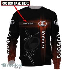 Kubota Skull Luxury 3D Hoodie, Sweatshirt, T Shirt Full Over Print Lovers Car For Fans Gift Custom Name - Kubota Skull Custom Name 3D Hoodie_5