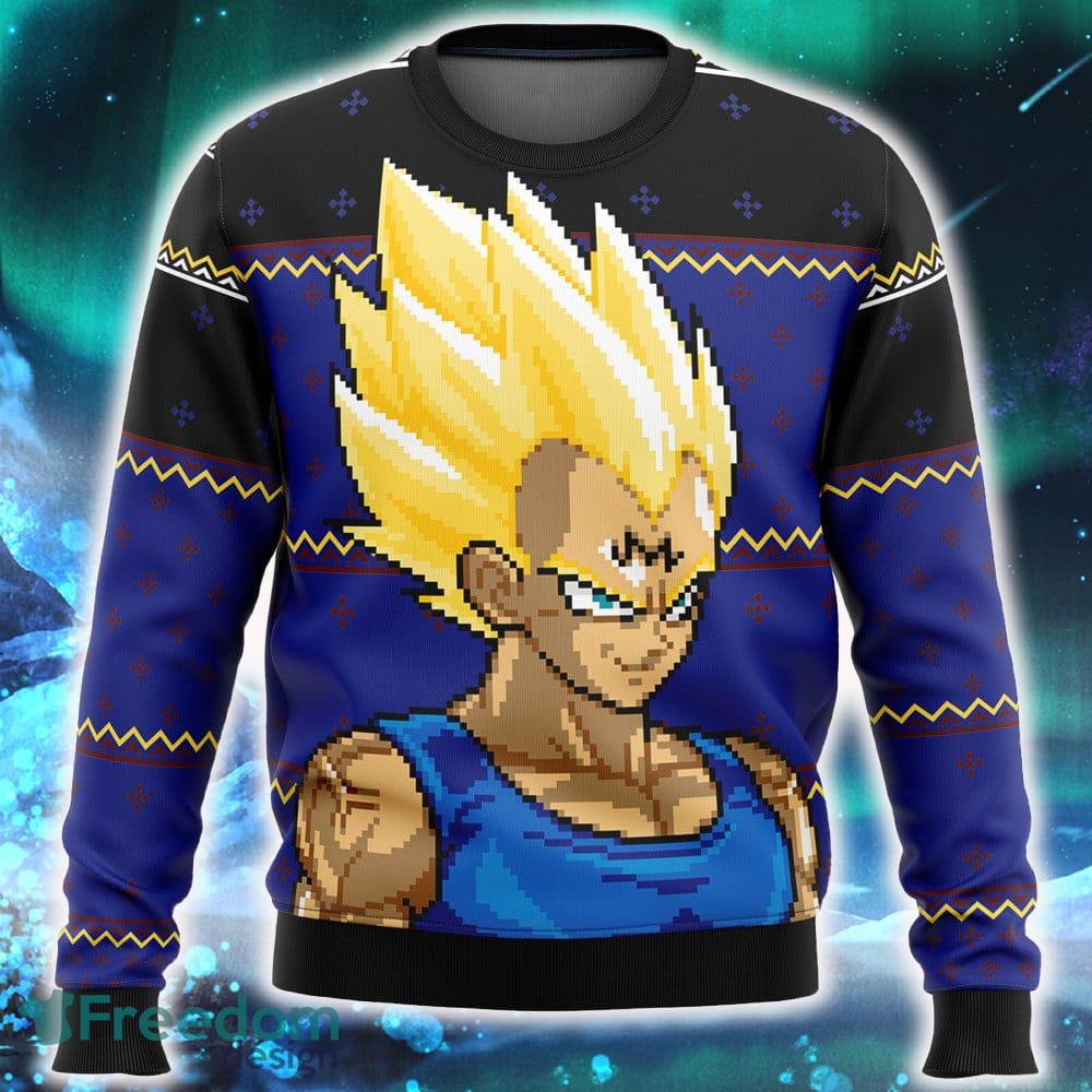 Vegeta ugly christmas on sale sweater