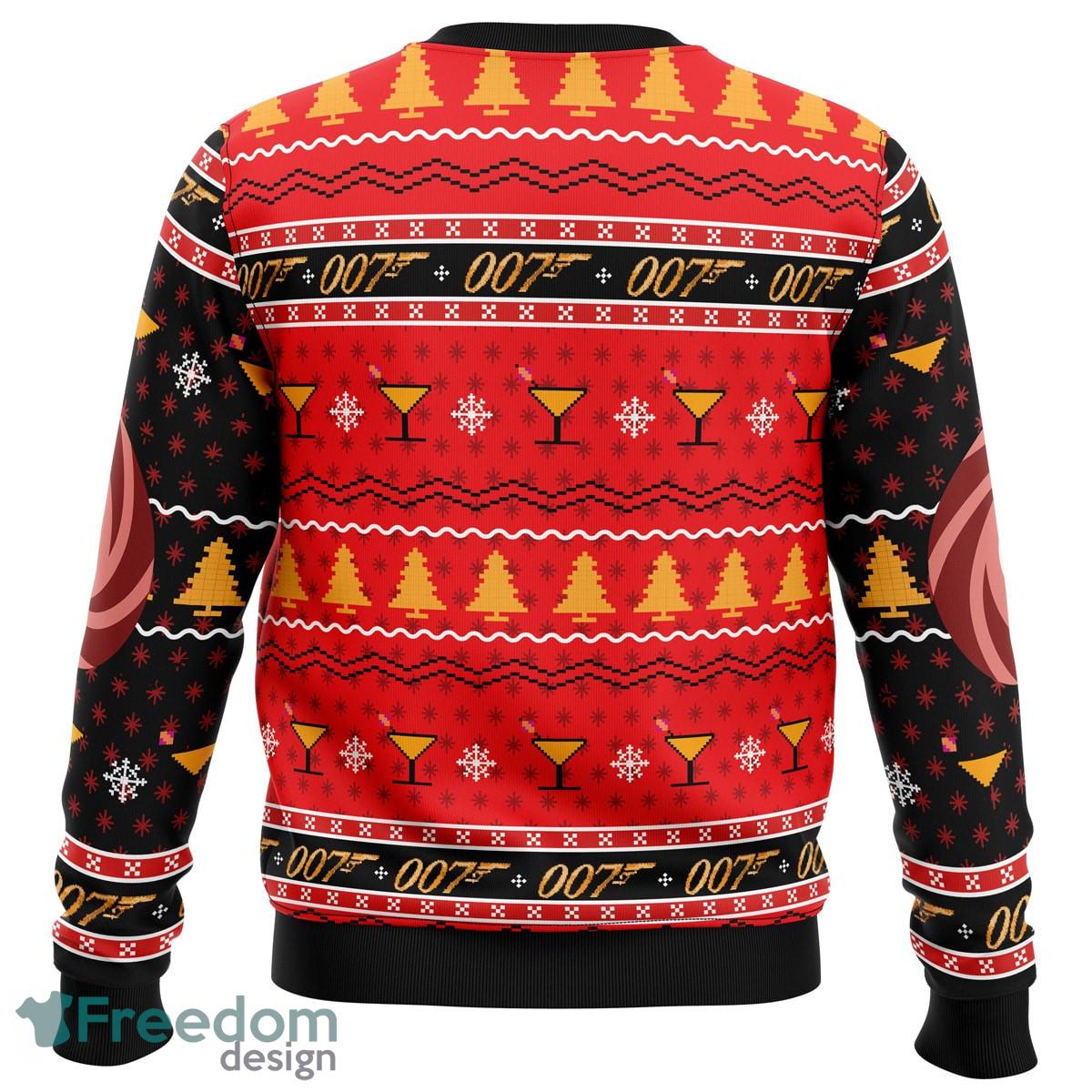 merry-007-james-bond-sweater-xmas-funny-all-over-print-gift-for-fans-ugly-christmas-2.jpg , Merry 007 James Bond Sweater Xmas Funny All Over Print Gift For Fans Ugly Christmas - Christmas, Merry Christmas 007 James Bond Ugly Christmas Sweater_3