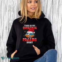 Miami Dolphins This Is My Christmas Pajama Shirt T Shirt For NFL Fans - Unisex Hoodie