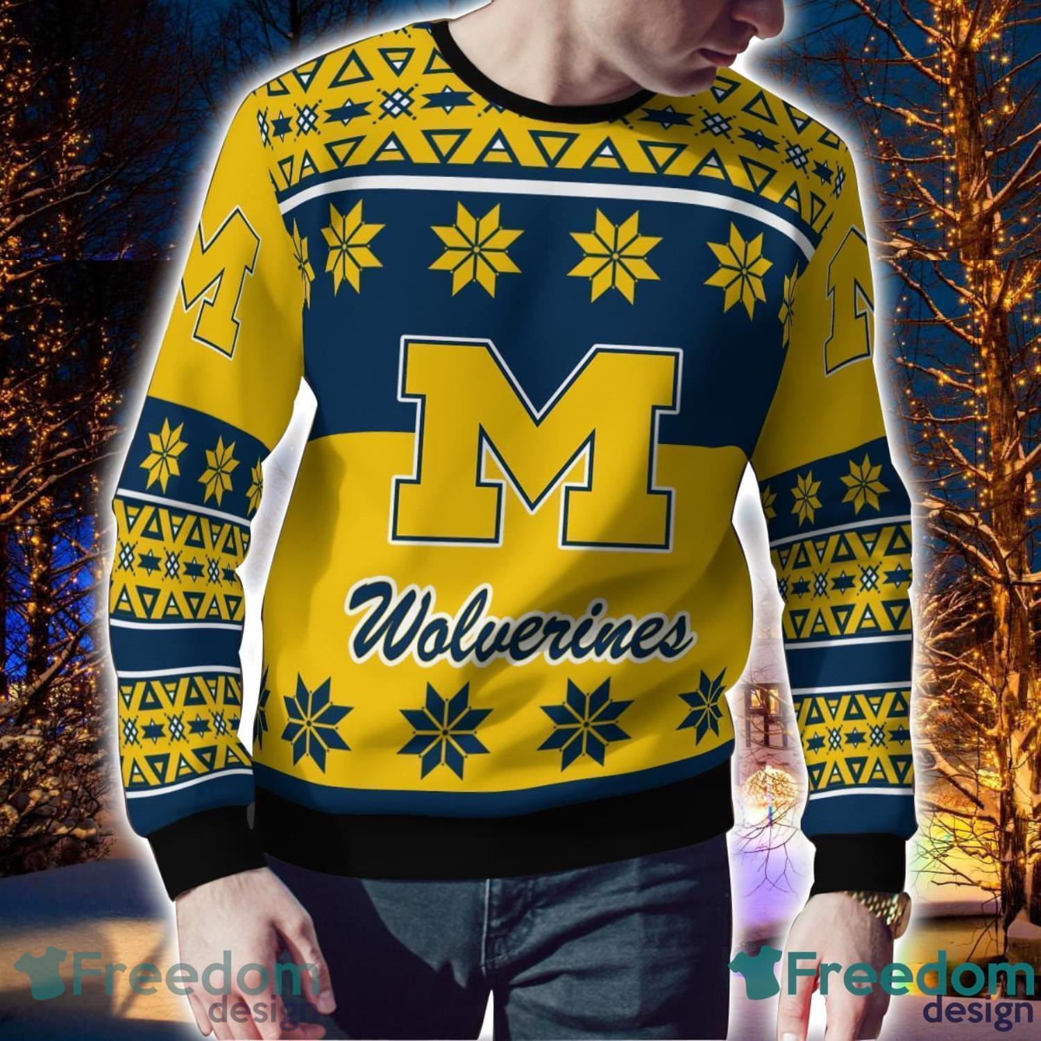 U of m hot sale ugly christmas sweater