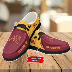 Minnesota Golden Gophers Loafer Shoes Custom Name For Men Women Product Photo 2
