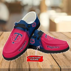 Minnesota Twins Loafer Shoes Custom Name For Men Women Product Photo 2
