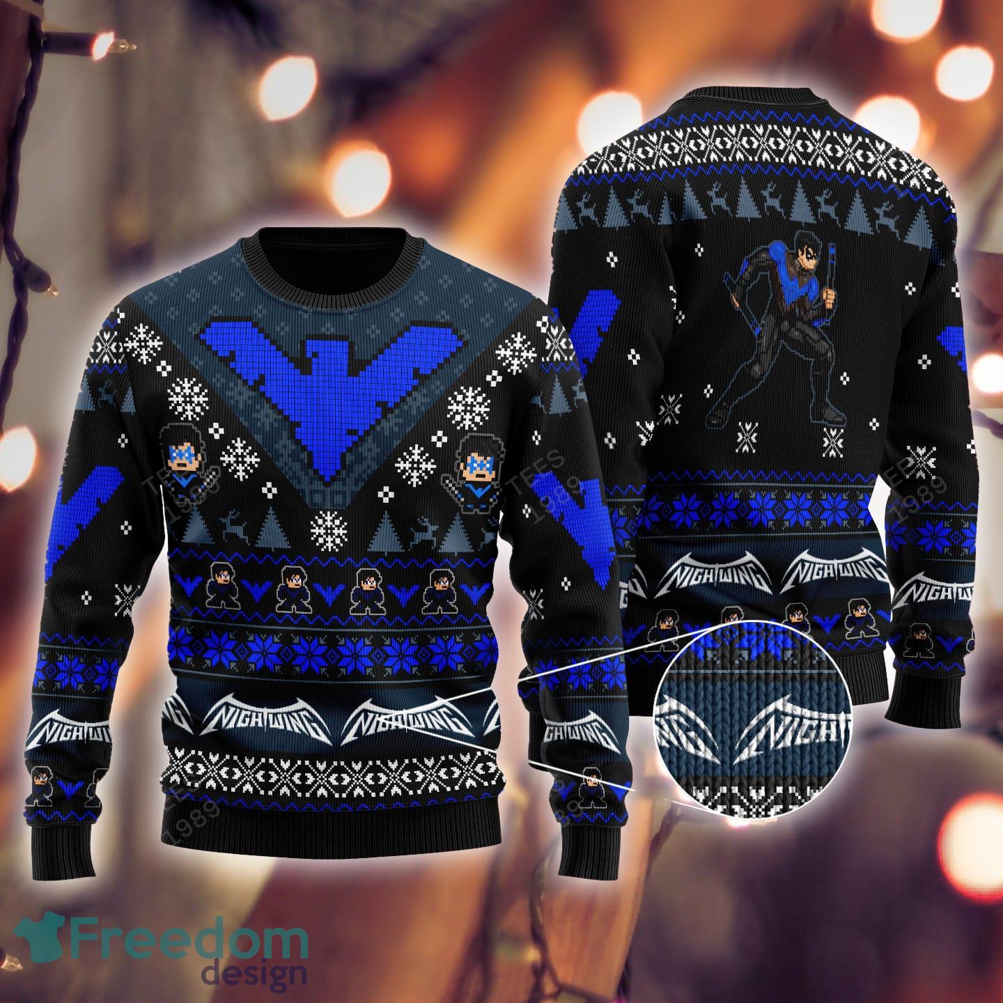 Nightwing 2025 christmas sweater