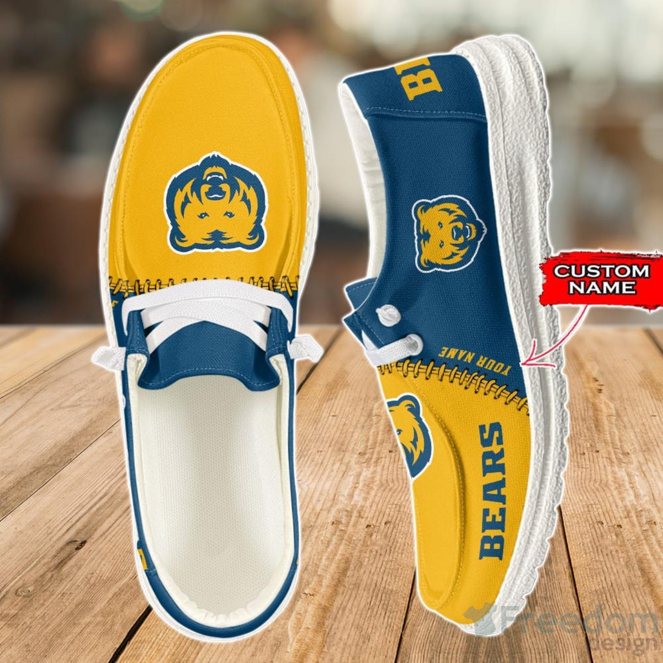 Northern Colorado Bears Loafer Shoes Custom Name For Men Women Product Photo 1