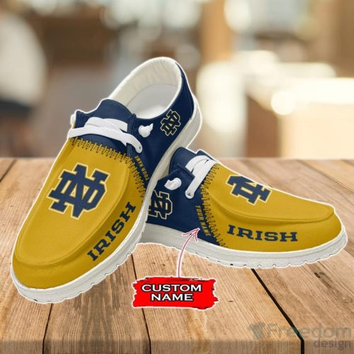 Notre Dame Fighting Irish Loafer Shoes Custom Name For Men Women Product Photo 3