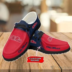 Ole Miss Rebels Loafer Shoes Custom Name For Men Women Product Photo 2