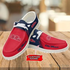 Ole Miss Rebels Loafer Shoes Custom Name For Men Women Product Photo 3