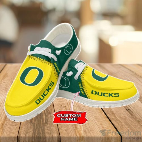 Oregon Ducks Loafer Shoes Custom Name For Men Women Product Photo 3