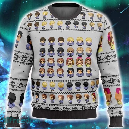 Ouran High School Host Club Sprites Ugly Christmas Sweater Funny Gift For Men And Women Fans - Ouran High School Host Club Sprites Ugly Christmas Sweater Funny Gift For Men And Women Fans