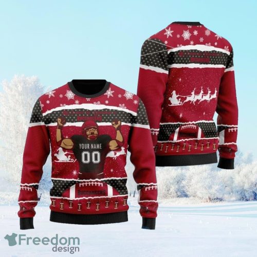 Personalized NFL Tampa Bay Buccaneers All I Need For Christmas Ugly Christmas Sweater Perfect Gift Product Photo 1