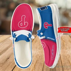 Philadelphia Phillies Loafer Shoes Custom Name For Men Women