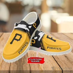Pittsburgh Pirates Loafer Shoes Custom Name For Men Women image Pittsburgh Pirates Loafer Shoes Custom Name For Men Women Product Photo 3