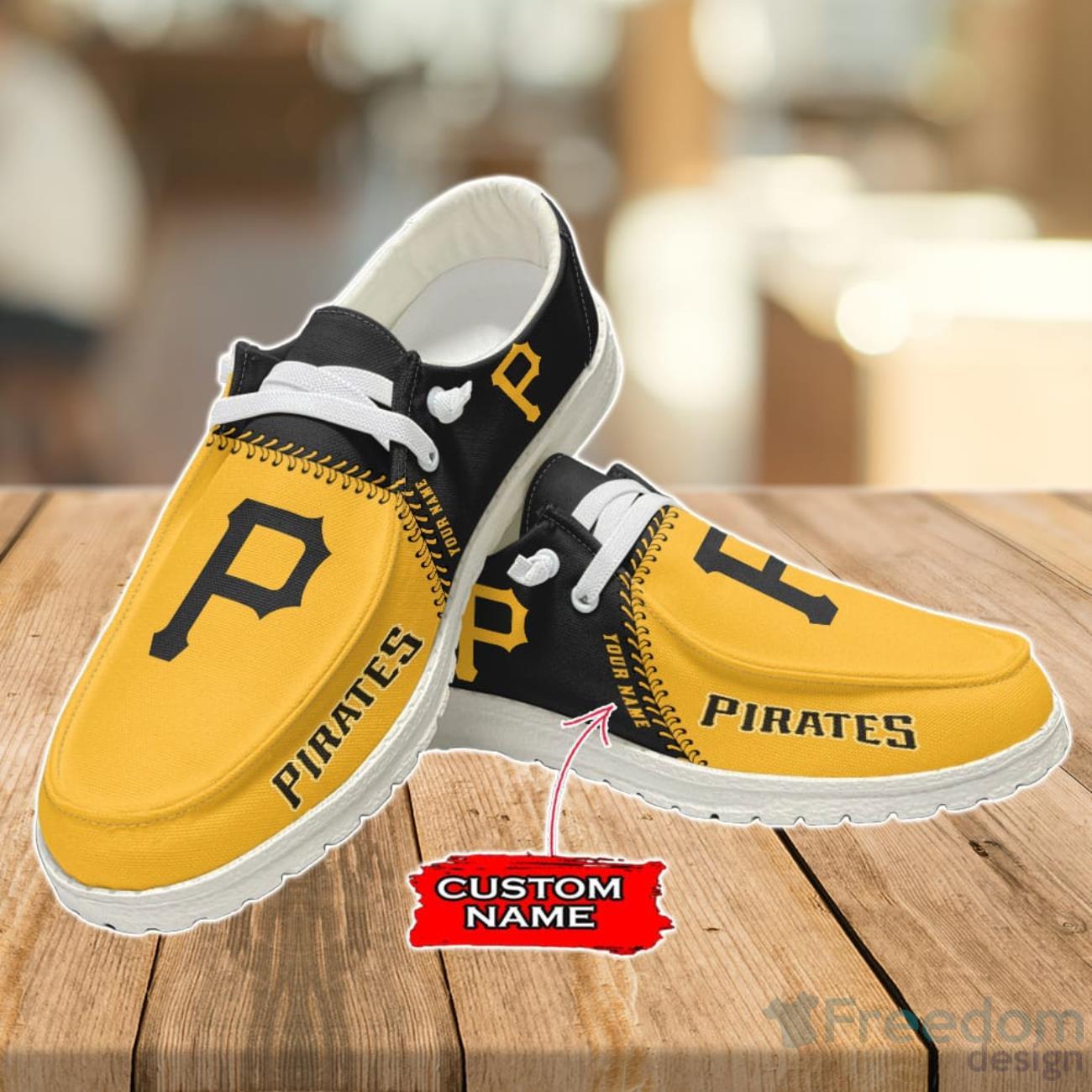 Pittsburgh Pirates Loafer Shoes Custom Name For Men Women Pittsburgh Pirates Loafer Shoes Custom Name For Men Women Product Photo 3