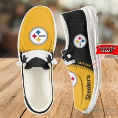 Pittsburgh Steelers Loafer Shoes Custom Name For Men Women