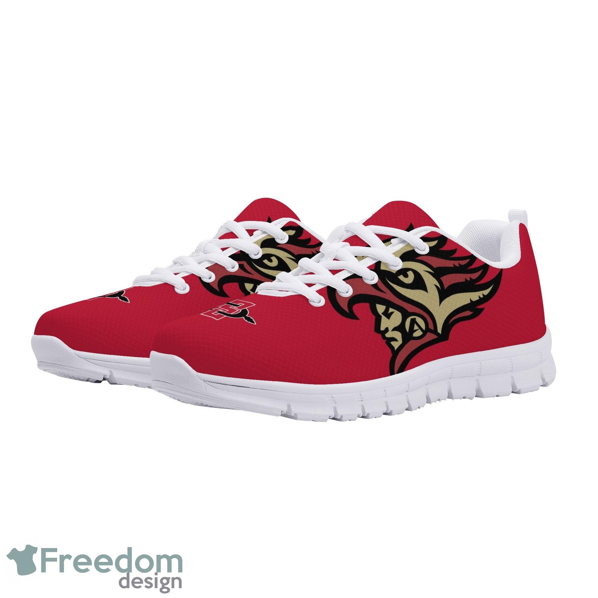 San Diego State Aztecs Fan Shoes Sneakers Running Shoes for Women Men Football Team Sneakers image San Diego State Aztecs Fan Shoes Sneakers Running Shoes for Women Men Football Team Sneakers - San Diego State Aztecs Fan Shoes Sneakers Running Shoes Football Team Sneakers_3
