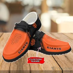 San Francisco Giants Loafer Shoes Custom Name For Men Women Product Photo 2