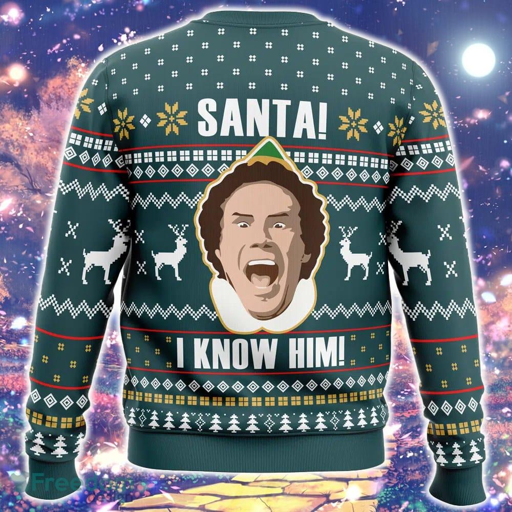 Santa i know hot sale him sweater