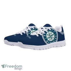Seattle Mariners Fan Shoes Sneakers Running Shoes for Women Men Football Team Sneakers image Seattle Mariners Fan Shoes Sneakers Running Shoes for Women Men Football Team Sneakers - Seattle Mariners Fan Shoes Sneakers Running Shoes Football Team Sneakers_3