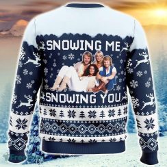 Snowing Me Snowing You ABBA Ugly Christmas Sweater Funny Trending Gift Fans Holidays image Snowing Me Snowing You ABBA Ugly Christmas Sweater Funny Trending Gift Fans Holidays - Snowing Me Snowing You ABBA Ugly Christmas Sweater_2