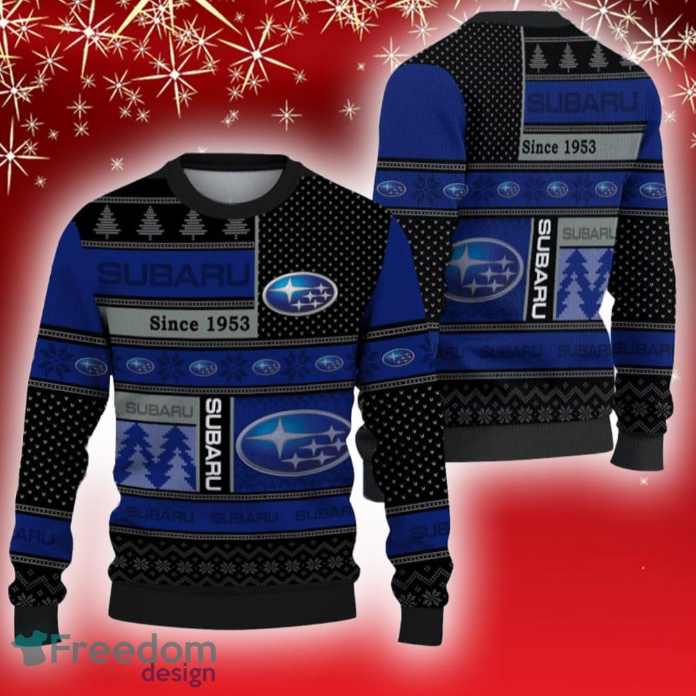 Subaru Ugly Christmas Sweater Car Lovers Funny Gift For Men And Women image Subaru Ugly Christmas Sweater Car Lovers Funny Gift For Men And Women - Subaru Ugly Christmas Sweater Car Lovers Funny Gift For Men And Women