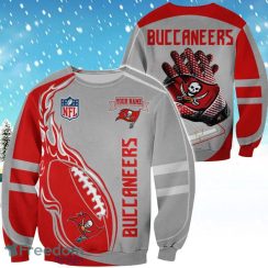 Tampa Bay Buccaneers Custom Name Christmas Ugly Sweater Sweatshirt Sport For Fans