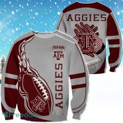 Texas A&ampM Aggies NCAA Christmas Ugly Sweater Sweatshirt Sport For Fans