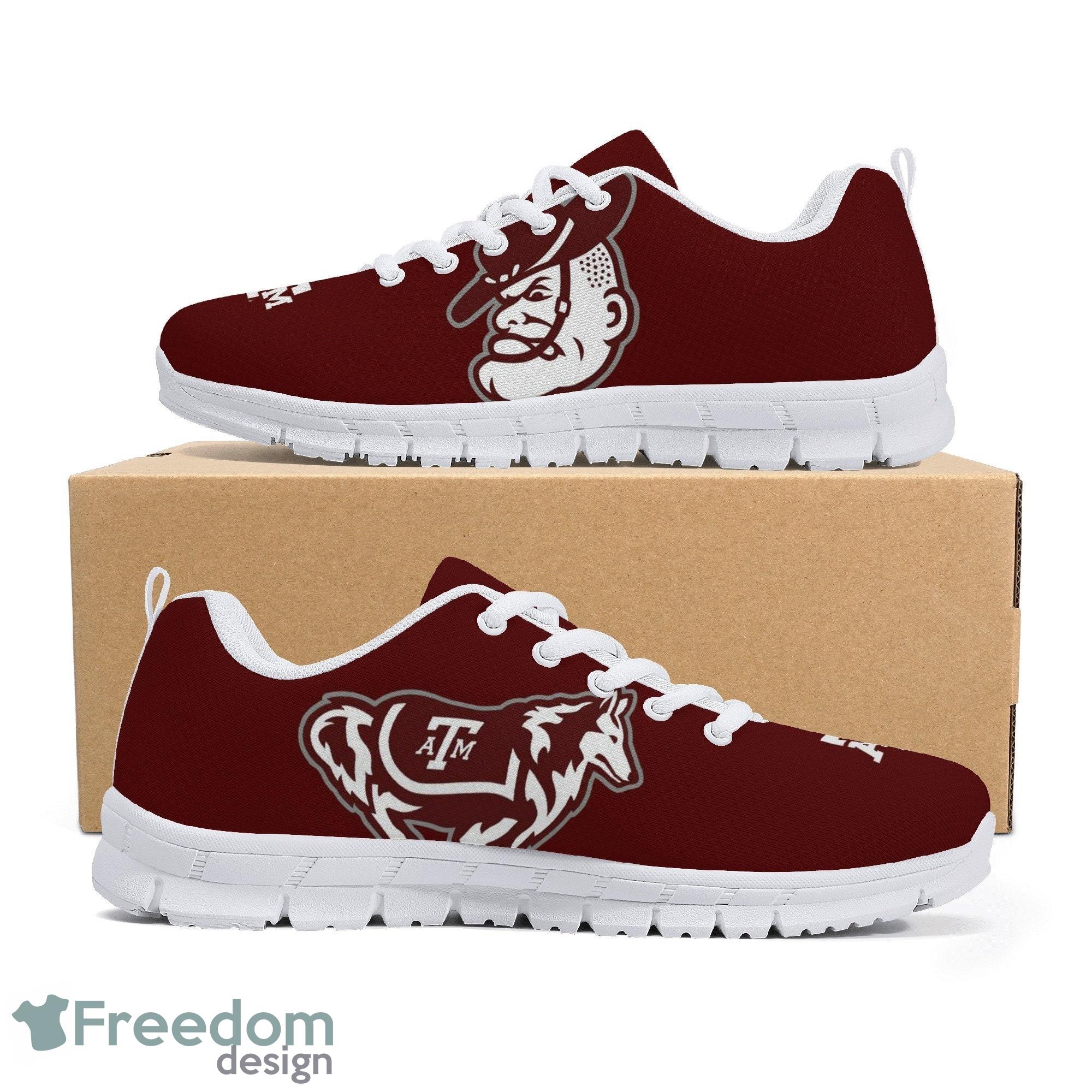 Texas A&M Aggies Fan Shoes Sneakers Running Shoes for Women Men Football Team Sneakers image Texas A&M Aggies Fan Shoes Sneakers Running Shoes for Women Men Football Team Sneakers - Texas A&M Aggies Fan Shoes Sneakers Running Shoes Football Team Sneakers_1