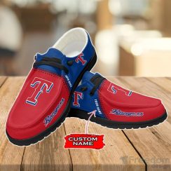 Texas Rangers Loafer Shoes Custom Name For Men Women Product Photo 2