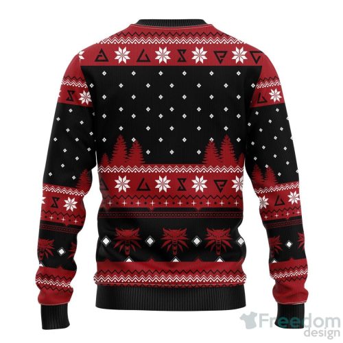 The Witcher Red Christmas Ugly Sweater Special Gift For Men Women Product Photo 2