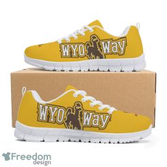 University of Wyoming Cowboys Fan Shoes Sneakers Running Shoes for Women Men Football Team Sneakers - University of Wyoming Cowboys Fan Shoes Sneakers Running Shoes Football Team Sneakers_2