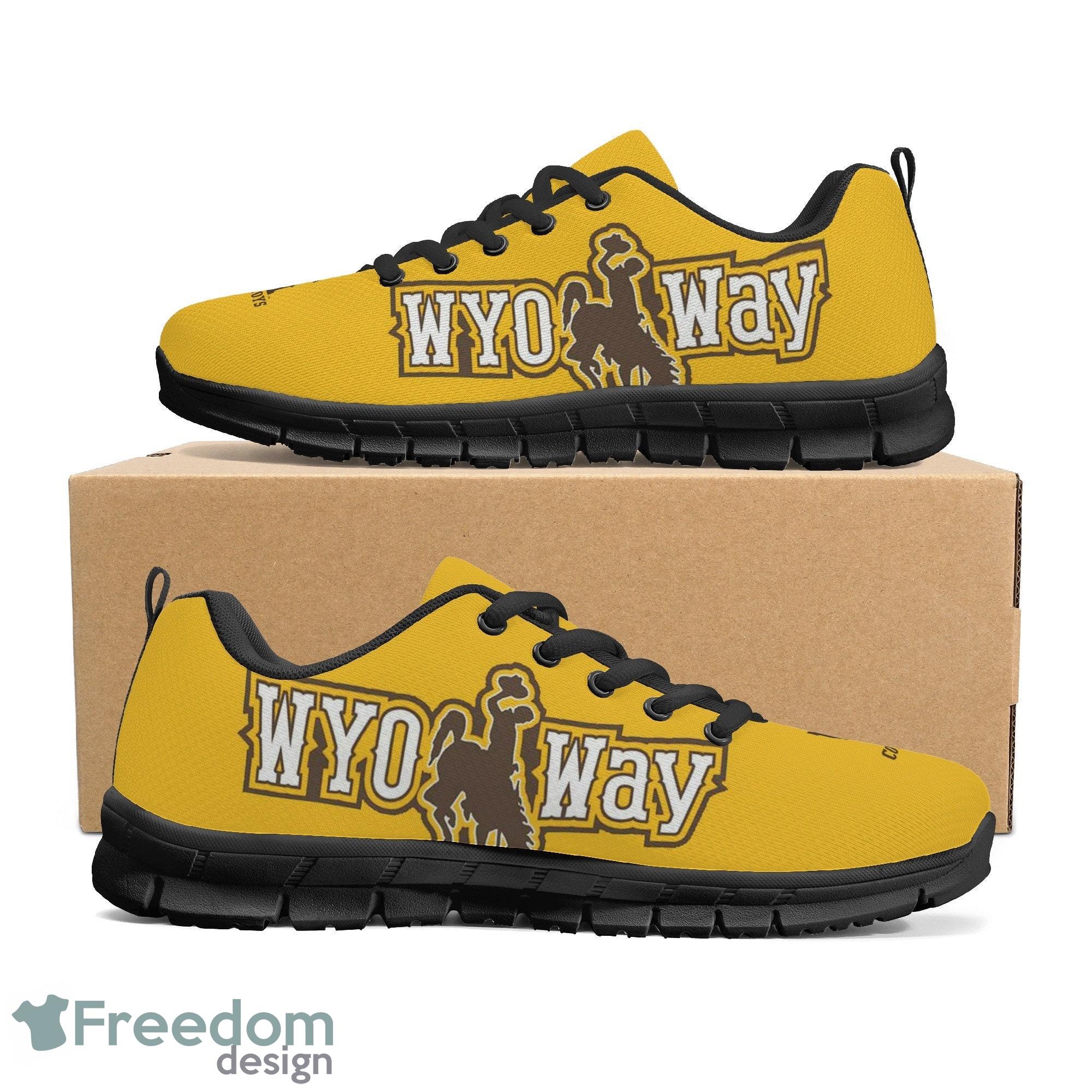 University of Wyoming Cowboys Fan Shoes Sneakers Running Shoes for Women Men Football Team Sneakers image University of Wyoming Cowboys Fan Shoes Sneakers Running Shoes for Women Men Football Team Sneakers - University of Wyoming Cowboys Fan Shoes Sneakers Running Shoes Football Team Sneakers_1