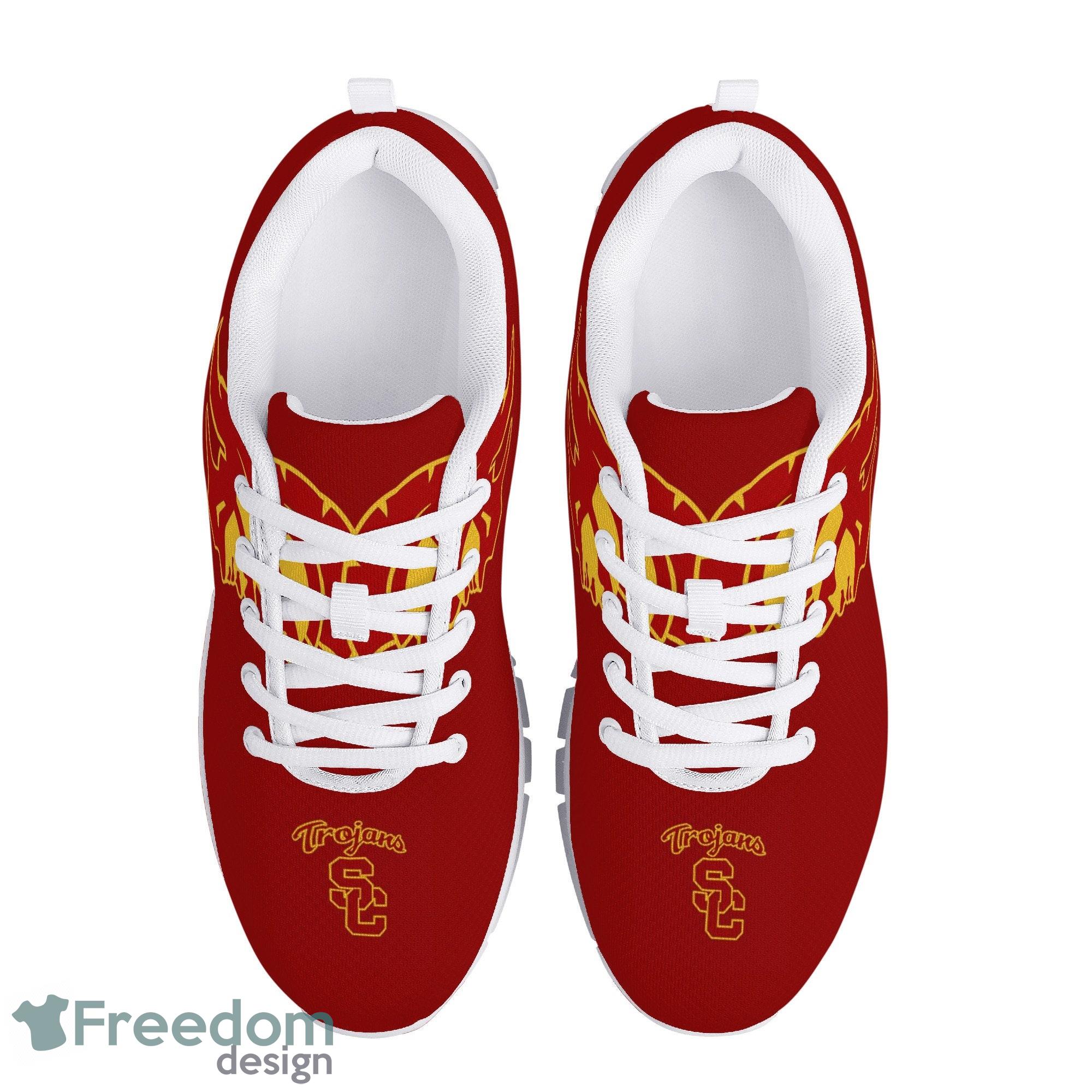 USC Trojans Fan Shoes Sneakers Running Shoes for Women Men Football Team Sneakers image USC Trojans Fan Shoes Sneakers Running Shoes for Women Men Football Team Sneakers - USC Trojans Fan Shoes Sneakers Running Shoes Football Team Sneakers_4
