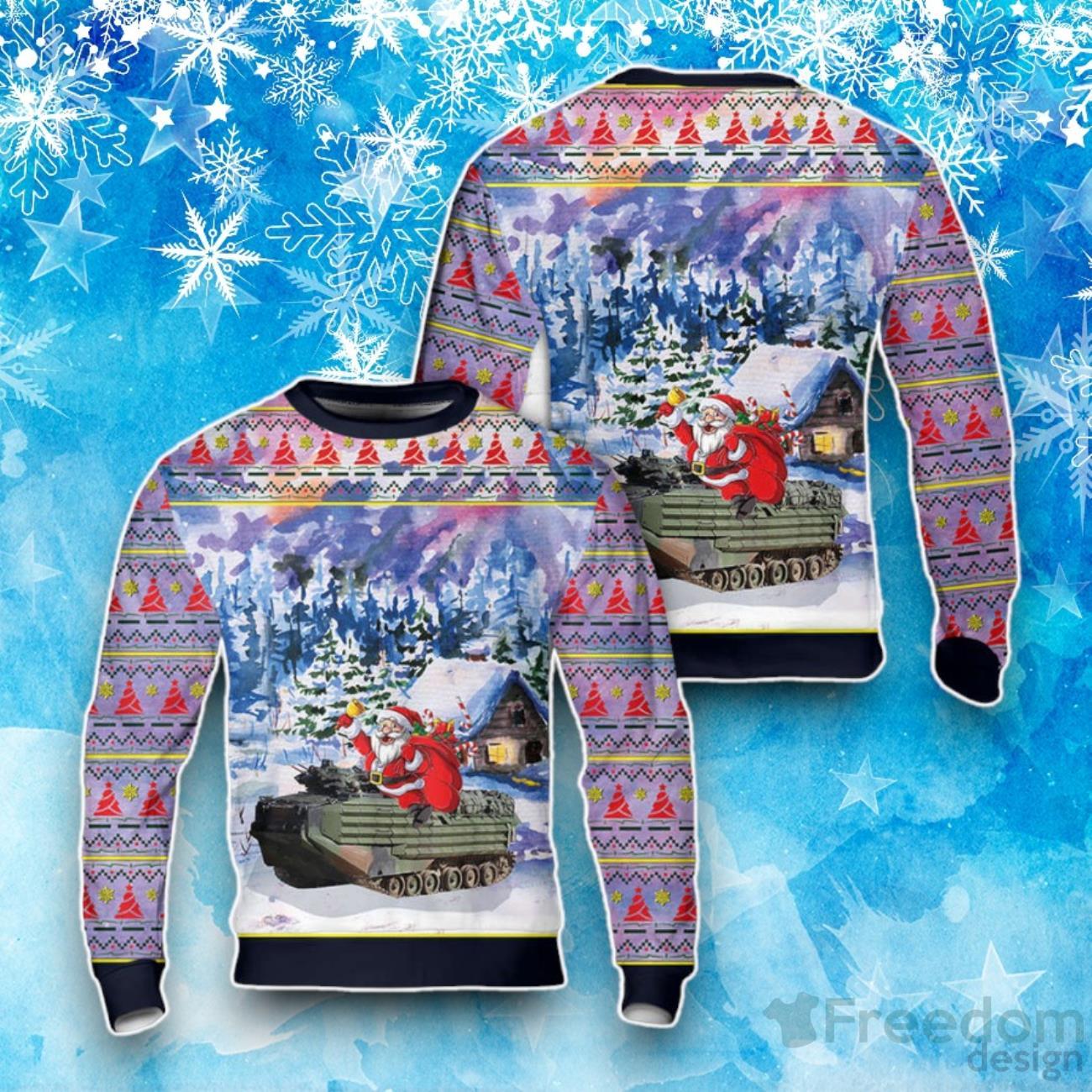 Usmc hotsell christmas sweater