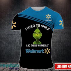 Walmart Grinch I Used To Smile And Then I Worked At 3D Shirt, Hoodie image Walmart Grinch I Used To Smile And Then I Worked At 3D Shirt, Hoodie Product Photo 3