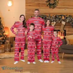 Washington Capitals Nhl Ugly Pattern Family Holiday Pajamas Fun Christmas Gifts For The Family