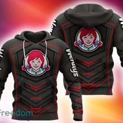 wendy’s Poinsettia 3D Hoodie Zip Hoodie Brands Logo New Gift For Familys Christmas