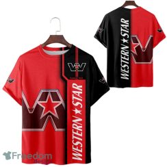 Wester Star Car Logo Custom Name 3D Hoodie Full Over Print For Men And Women - Wester Star 3D Apparel Zip Hoodie, Button Hawaii Shirt Personalized_8