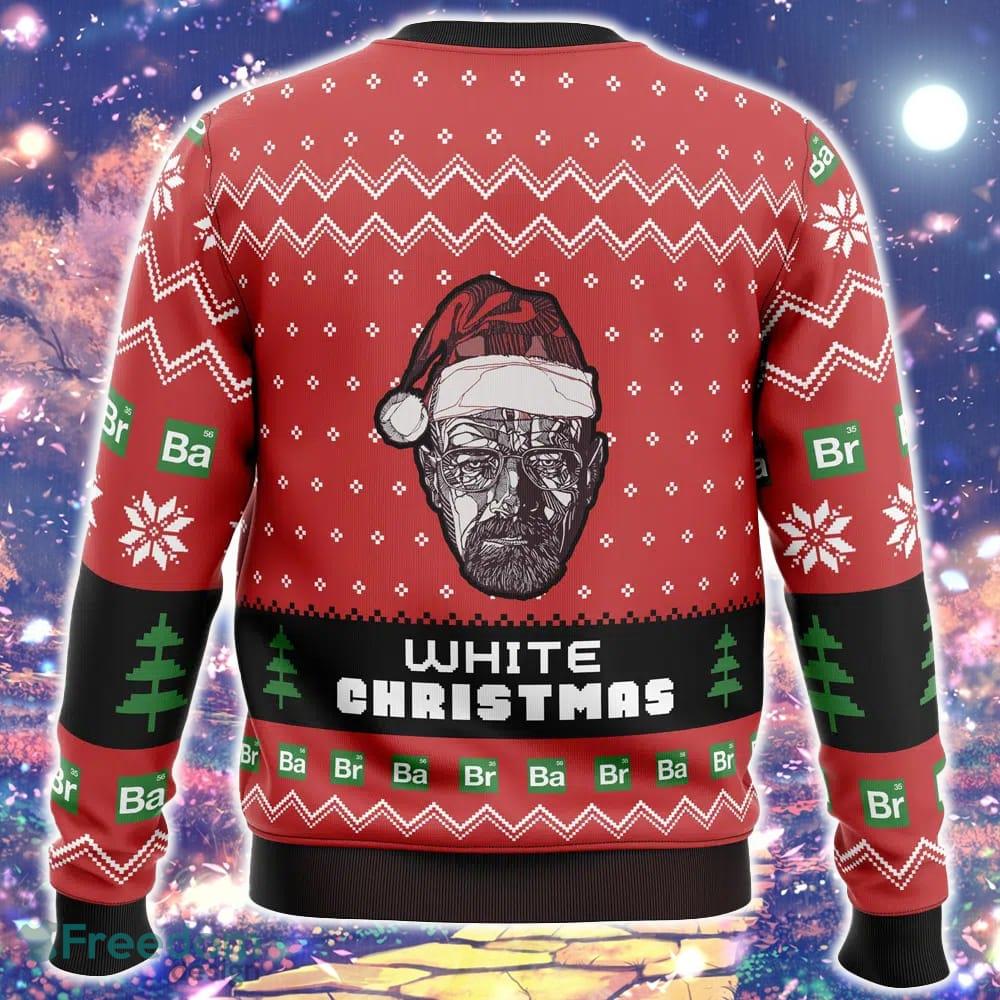 White Christmas Breaking Bad Ugly Christmas Sweater Cute Funny Gift For Men And Women image White Christmas Breaking Bad Ugly Christmas Sweater Cute Funny Gift For Men And Women - White Christmas Breaking Bad Ugly Christmas Sweater_2